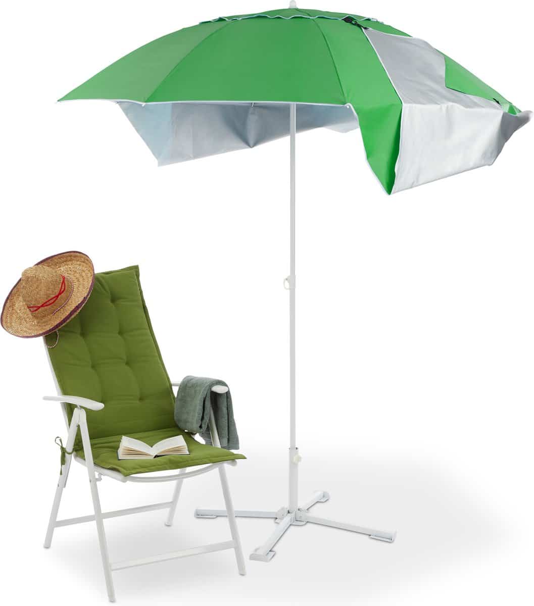 parasol strandtent 2 in 1 Ø 175 cm