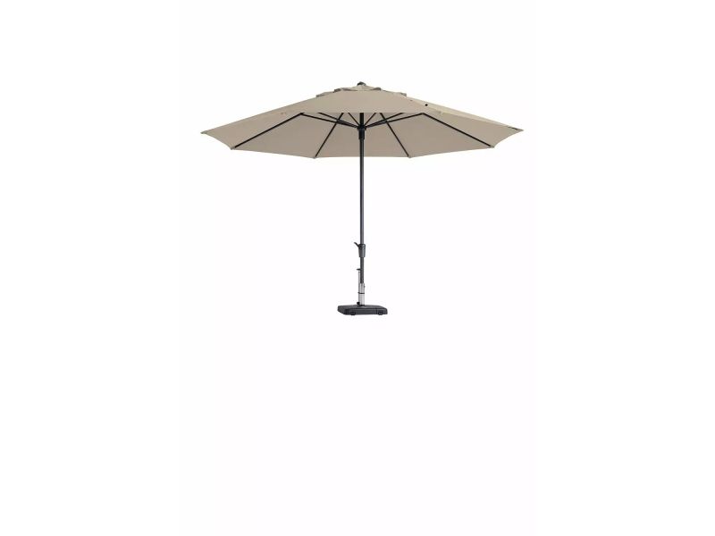 Parasol timor d400 zndr volant ecru