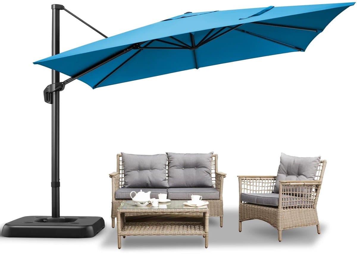 parasol zweefparasol vrijdragende parasol grote parasol