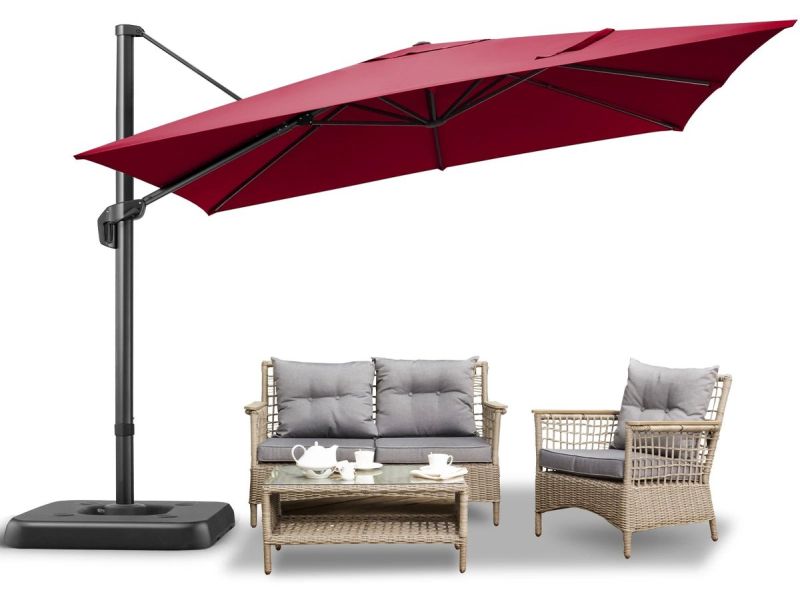 Parasol - Zweefparasol - Vrijdragende Parasol - Grote Parasol