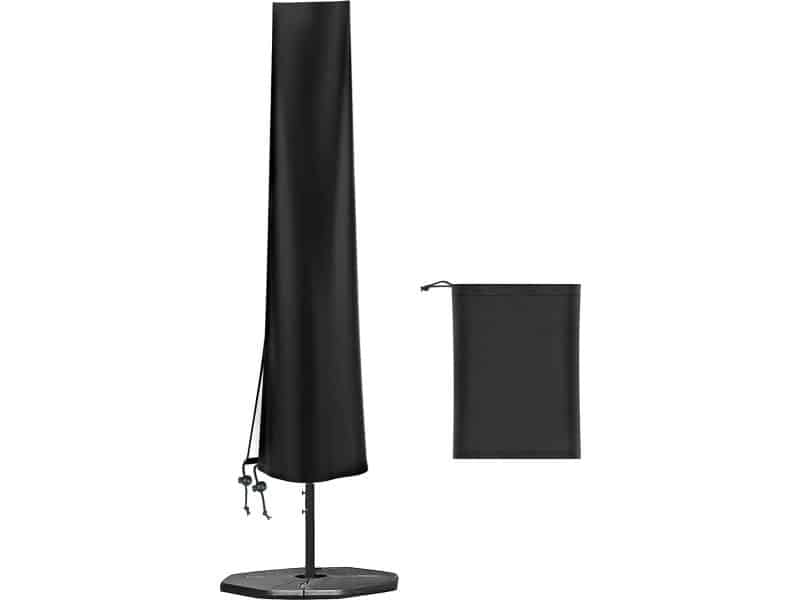 Parasolhoes, 190 x 30/50cm voor tuin, voor diameter 2 m