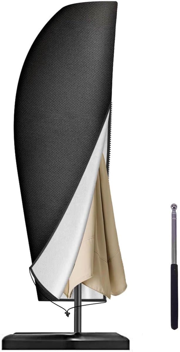 parasolhoes, 280 x 30/81/45 cm, zweefparasol met stang