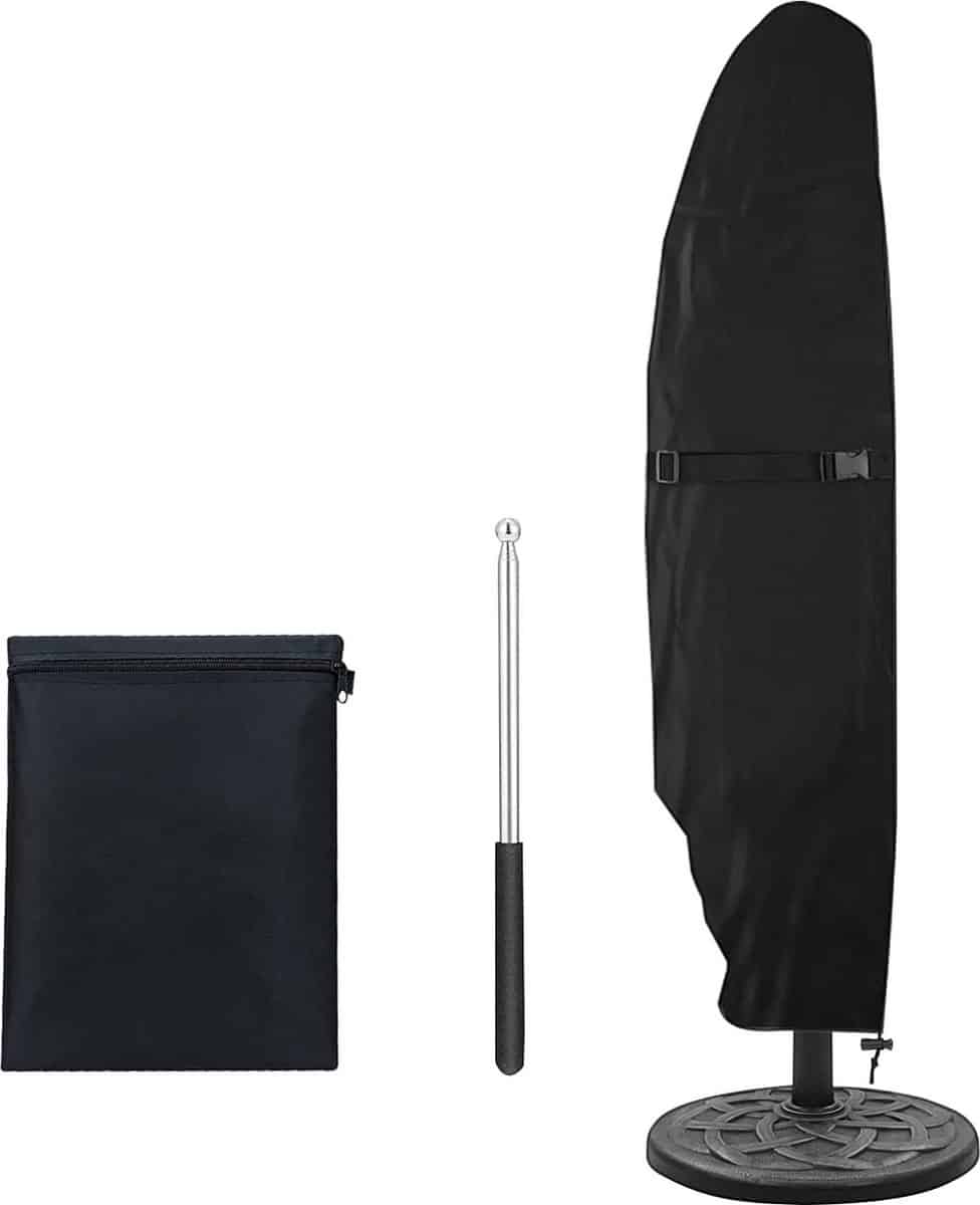 parasolhoes 420d oxford stof waterdicht met ritssluiting telescoopstang en bergbeklimmen