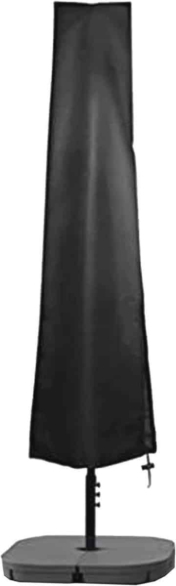 parasolhoes dubbellaags waterdicht uv anti winddicht voor tuinparasol 280x30x81/46cm