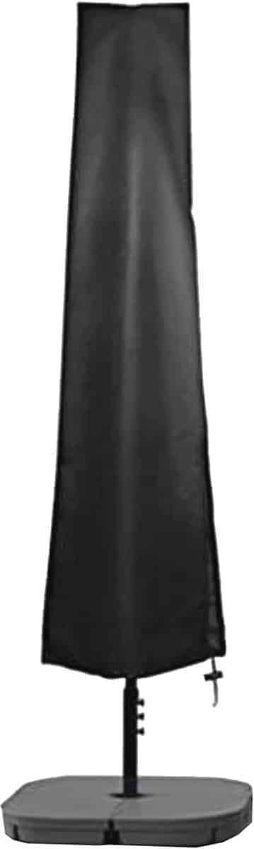 parasolhoes dubbellaags waterdicht uv anti winddicht voor tuinparasol 280x30x81/46cm