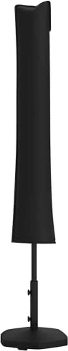 parasolhoes voor 2 3.5m parasol, weerbestendige 420d oxford stof, zwart