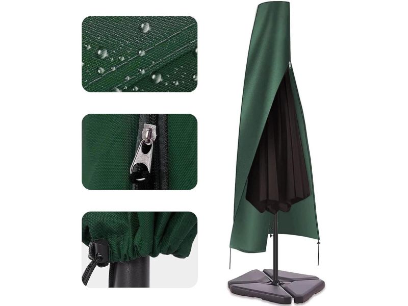 Parasolhoes voor grote parasols 190 x 25 x 50 cm