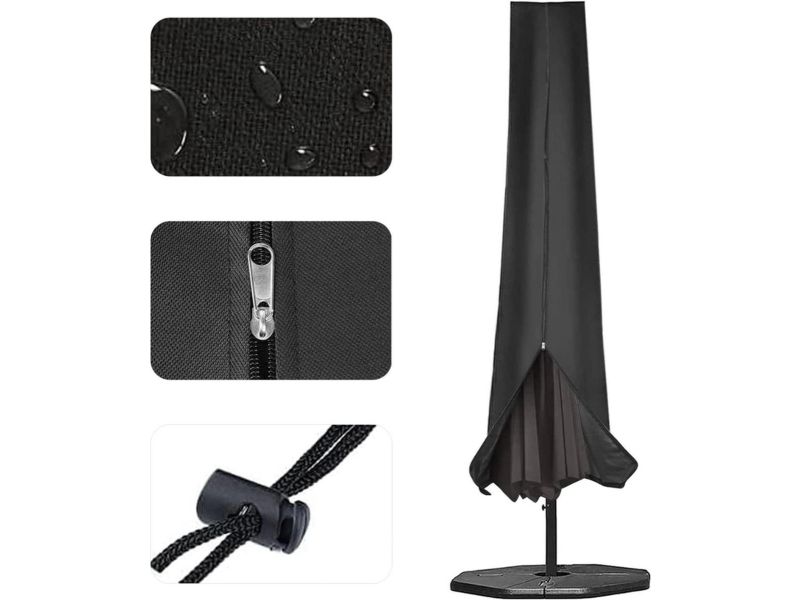 Parasolhoes voor grote parasols - Waterdicht en verstelbaar - 190