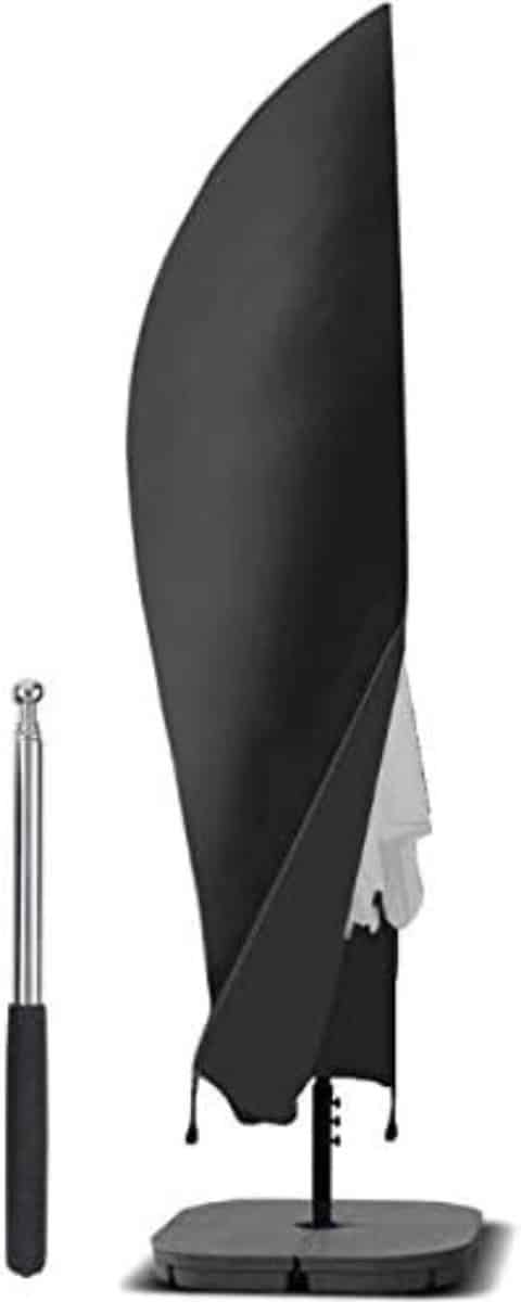 parasolhoes voor zweefparasol parasolhoes met rits en stok