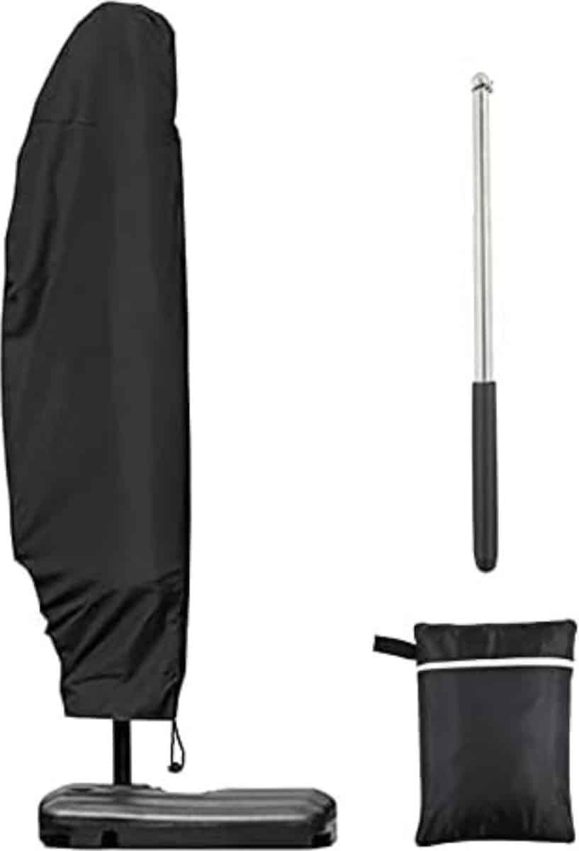 parasolhoes voor zweefparasol parasolhoes met rits en stok