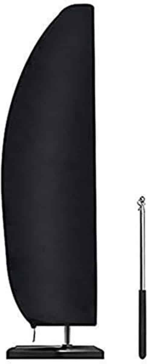 parasolhoes voor zweefparasol parasolhoes met rits en stok