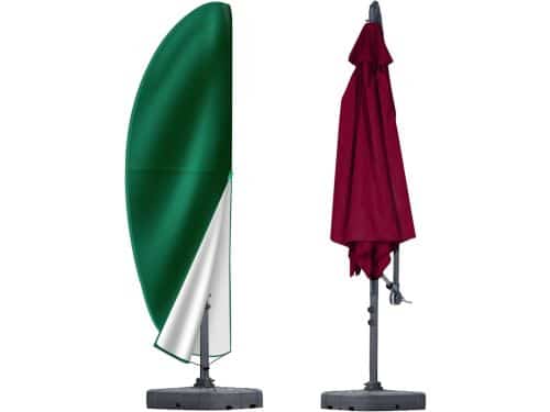 Parasolhoes Waterdicht - Beschermhoes voor Tuinparasol - Geschikt voor 2