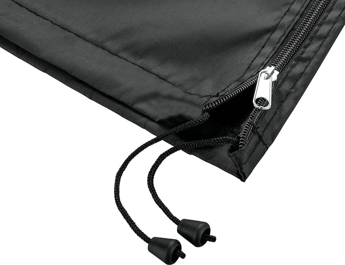 parasolhoes waterdicht en uv bestendig zwart 1 stuk