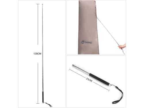 Parasolhoes Zweefparasol Taupe 100% Polyester UV-Bestendig Parasolhoes