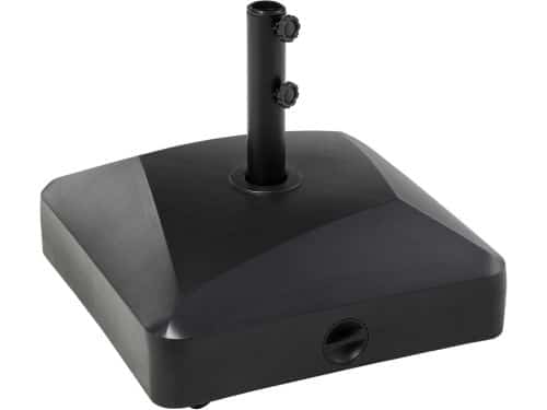 Parasolstandaard - Parasolvoet - met Wielen - voor Ø38-48 mm