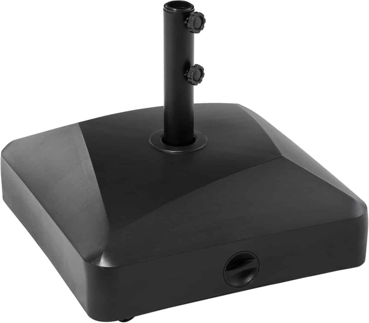 parasolstandaard parasolvoet met wielen voor Ø38 48 mm