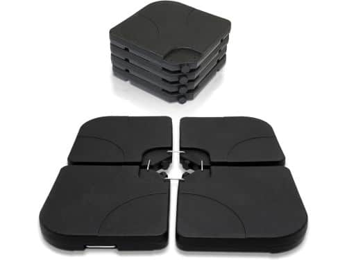 Parasolstandaard Set - Parasolvoet Gewichten - Stabiele Parasol - Vulbaar