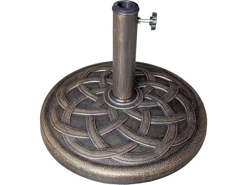 Parasolvoet 11,3 kg in Brons voor Patio Parasols