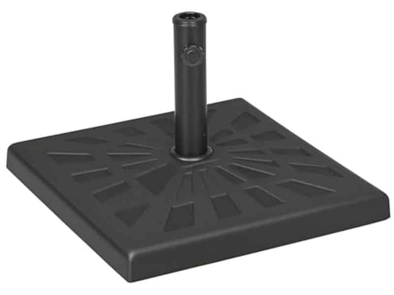 Parasolvoet 19 kg voor parasolstangen Ø 32/38/48 mm