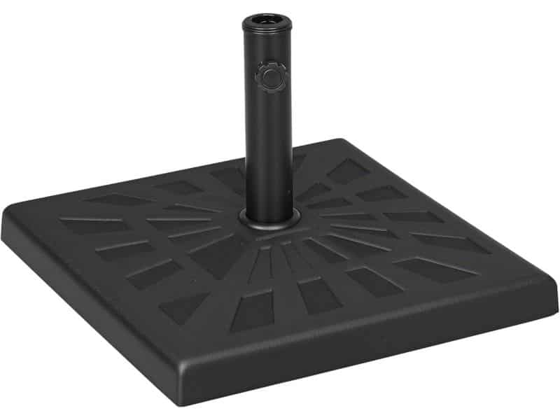 Parasolvoet 19 kg voor parasolstangen Ø 32/38/48 mm