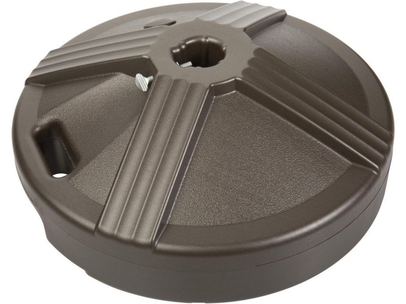 Parasolvoet 23 kg met Betonnen Kern - UV-bestendig en Roestvrij