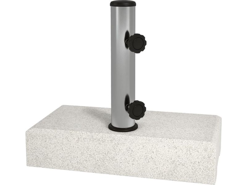 Parasolvoet 25 kg Voor Halve Parasol - Geschikt Voor Parasolstokken