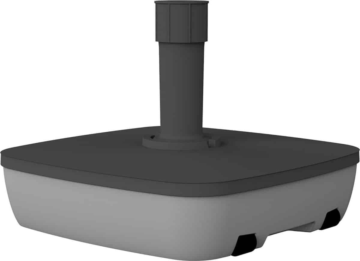 parasolvoet 25 l vierkant om te vullen met zand