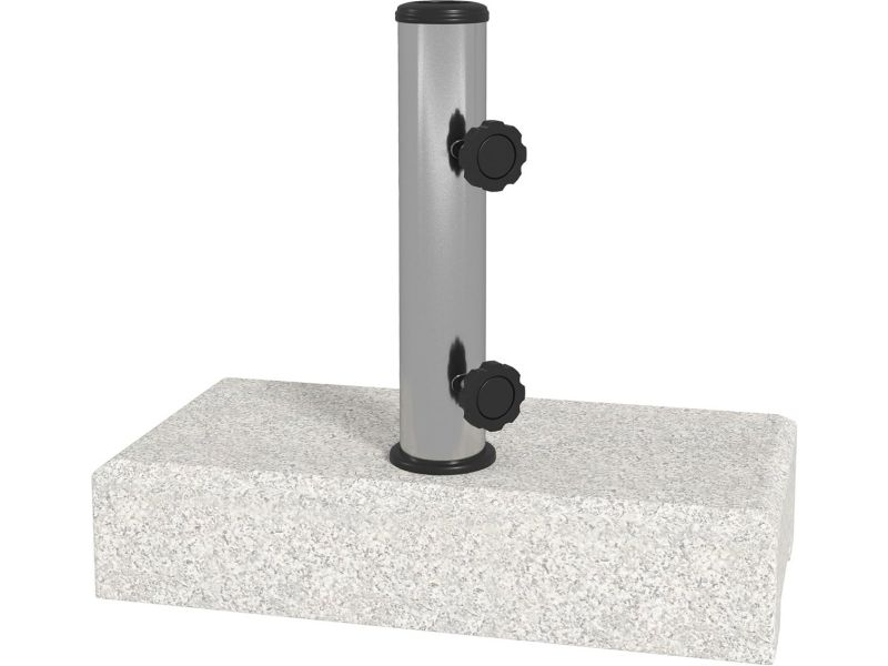 Parasolvoet 25kg voor Halfronde Parasols - Duurzaam en Stabiel met