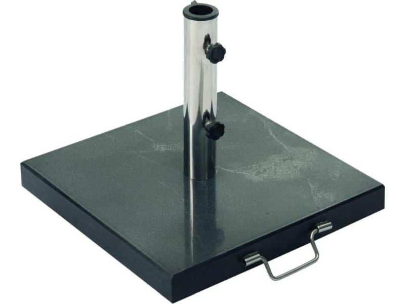 Parasolvoet 40kg met trolleysysteem