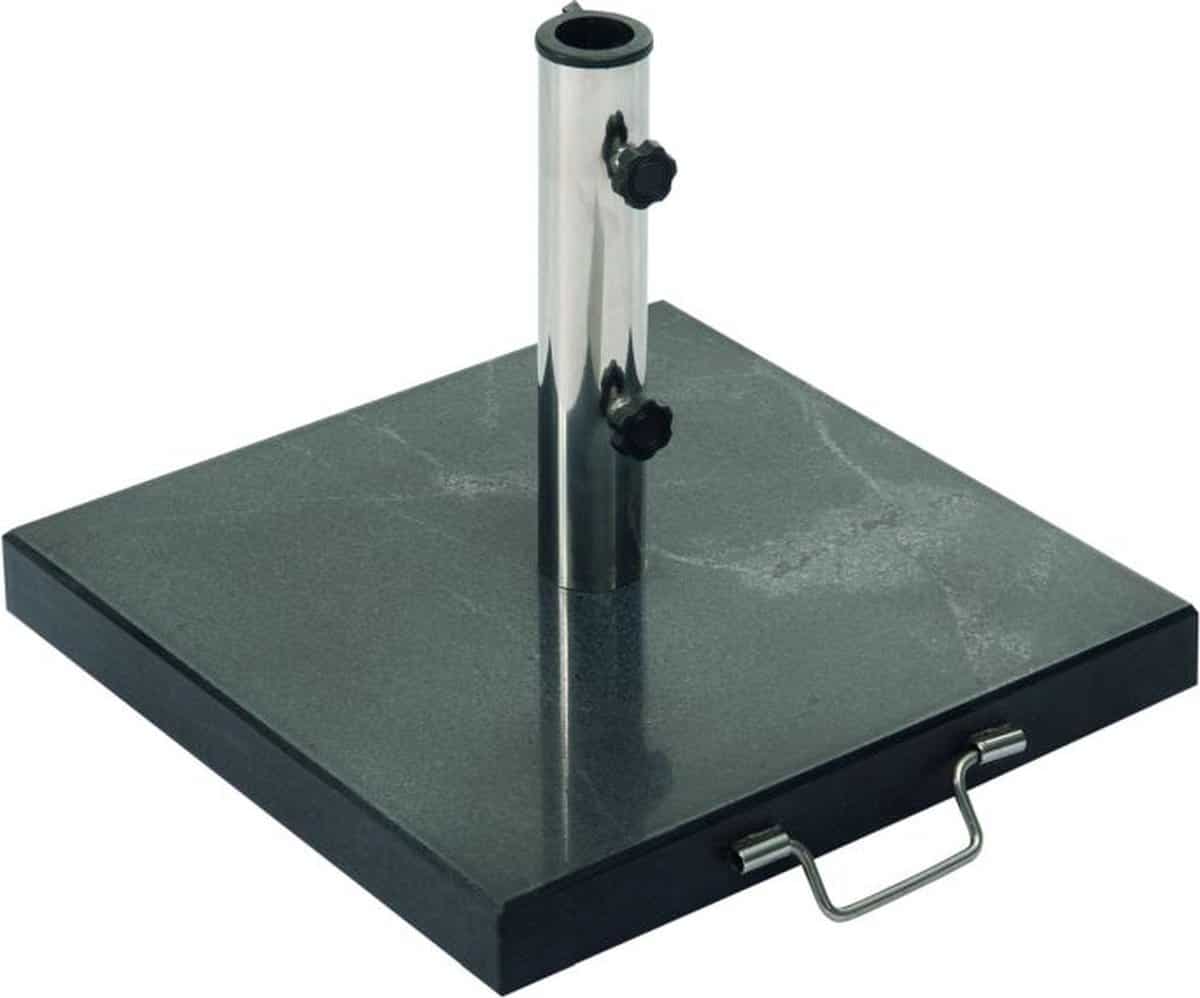 parasolvoet 40kg met trolleysysteem