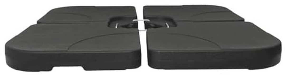 parasolvoet gevuld met zand of water draagbare parasolstandaard