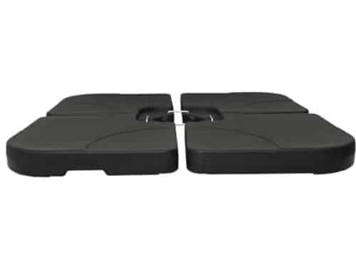 Parasolvoet gevuld met zand of water - Draagbare parasolstandaard