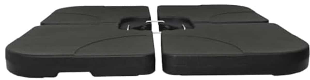 parasolvoet gevuld met zand of water draagbare parasolstandaard