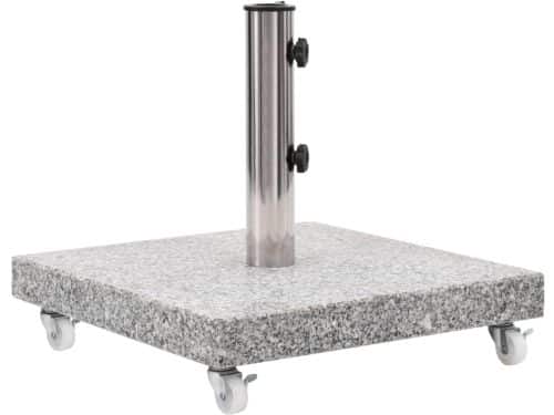 Parasolvoet Graniet - Parasolstandaard Buiten - Stabiele Basis - Verrijdbaar