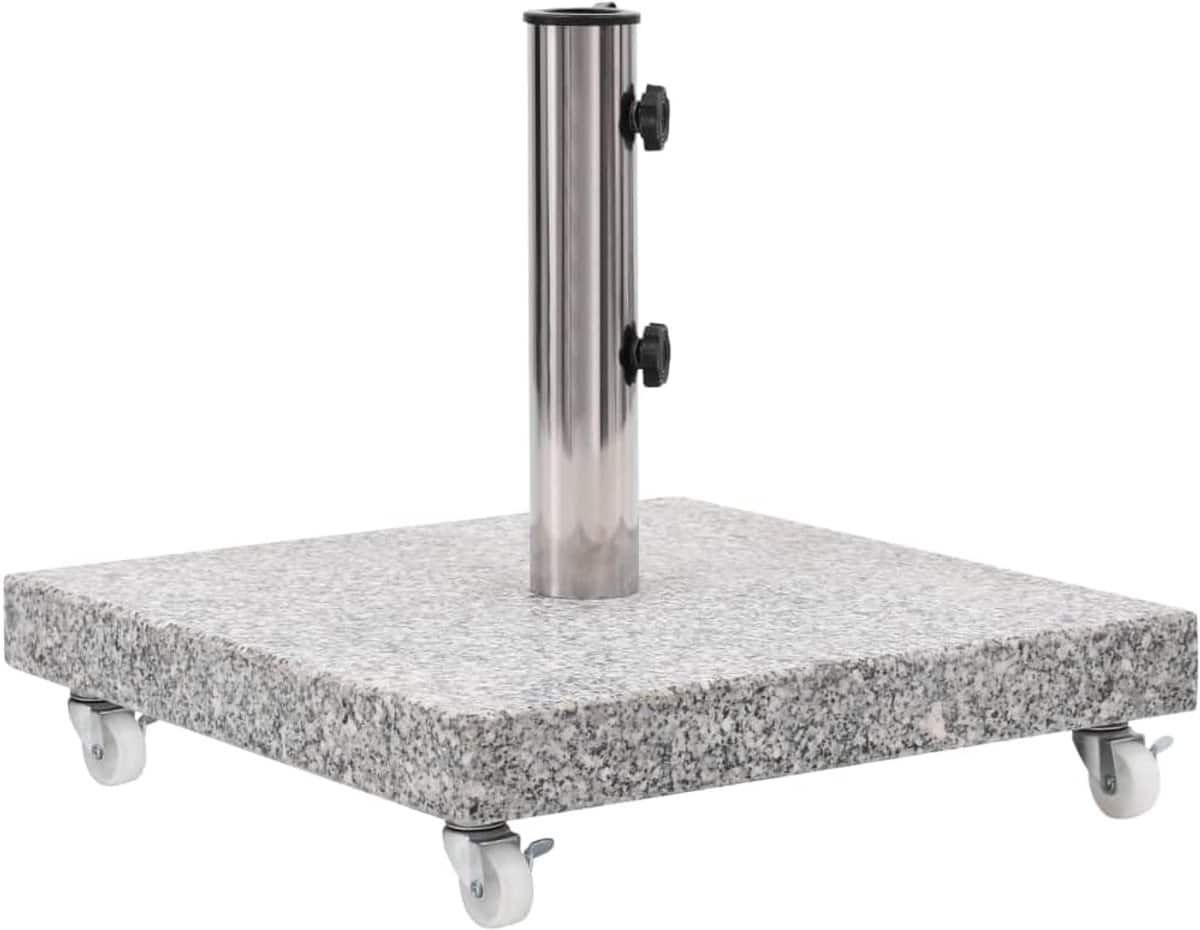 parasolvoet graniet parasolstandaard buiten stabiele basis verrijdbaar