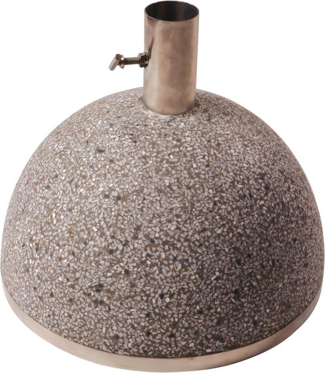 parasolvoet granito grijs