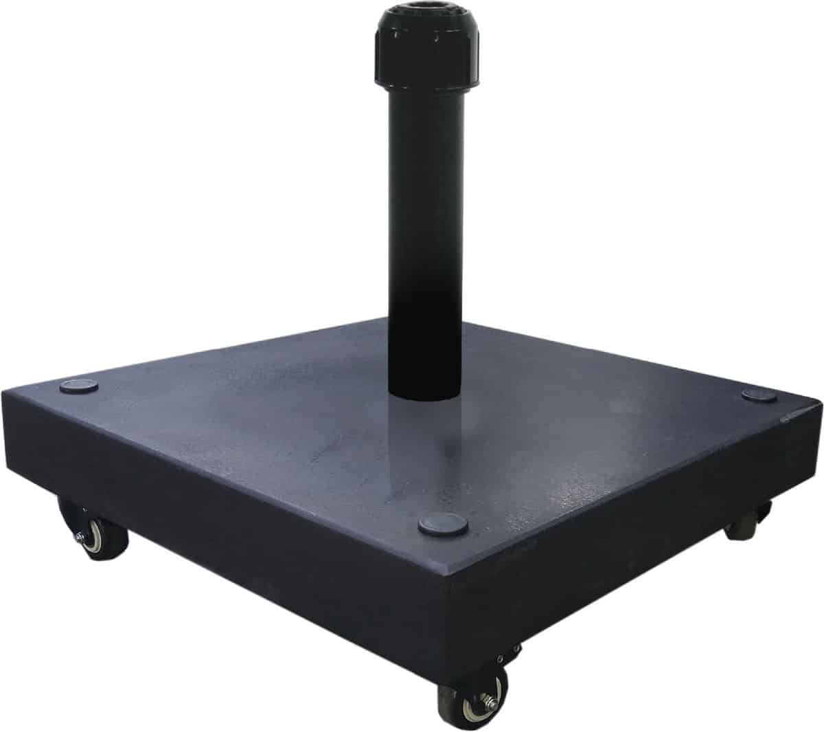 parasolvoet op wielen 50kg