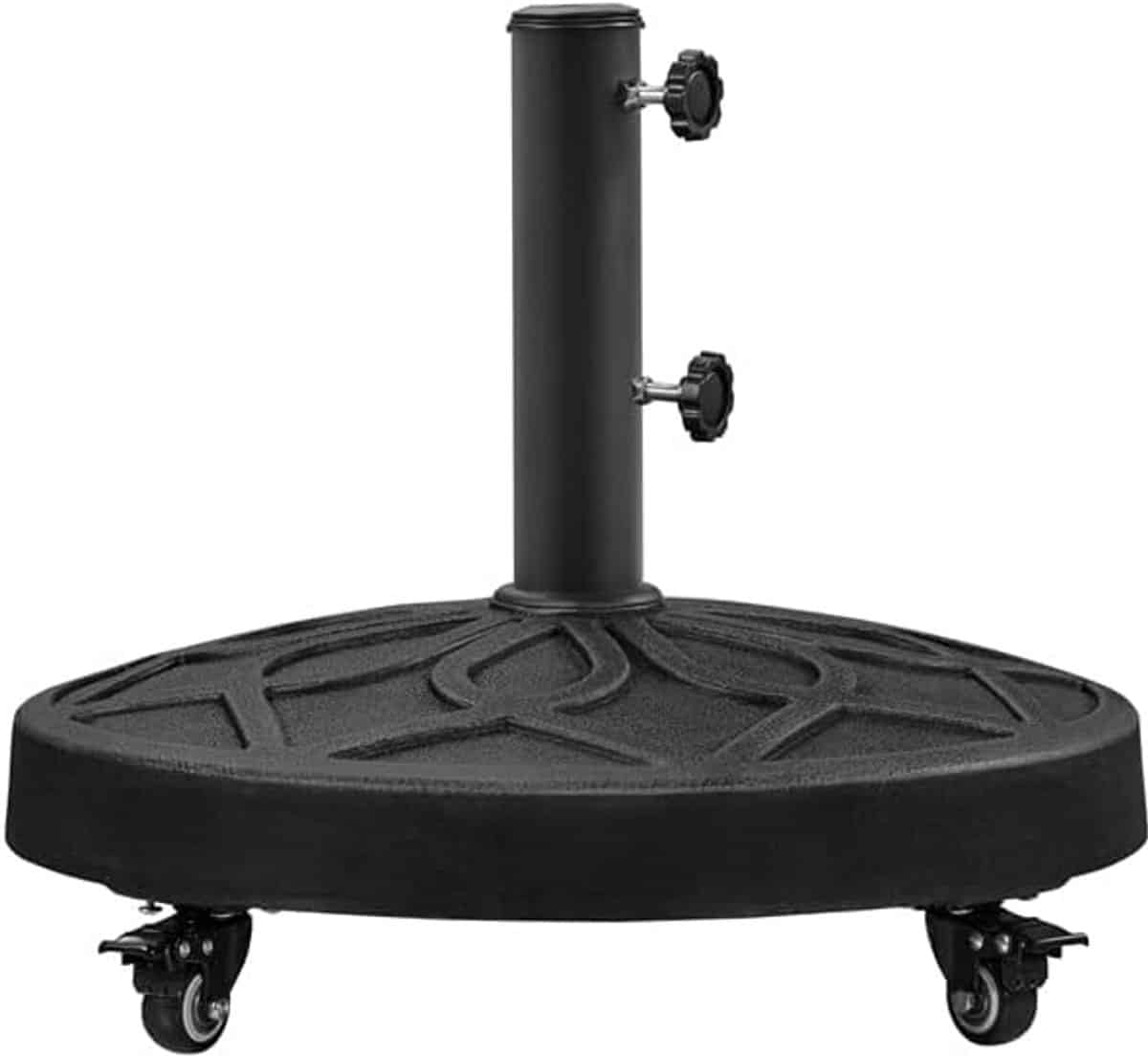 parasolvoet op wielen parasol standaard verrijdbaar vulbaar