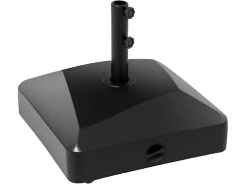 Parasolvoet op wielen - Parasol standaard verrijdbaar - Vulbaar