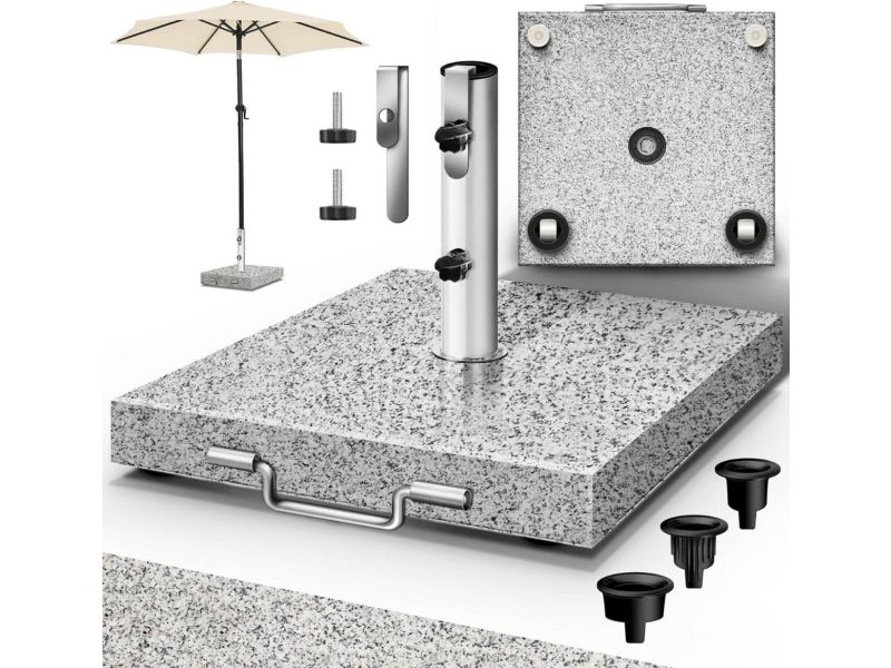 Parasolvoet op Wielen - Stevig en Verplaatsbaar - Voor Stabiele