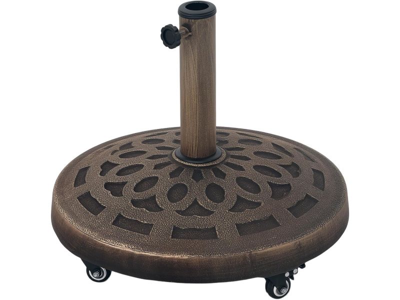 Parasolvoet op Wielen - Stevig en Verplaatsbaar - Voor Stabiele