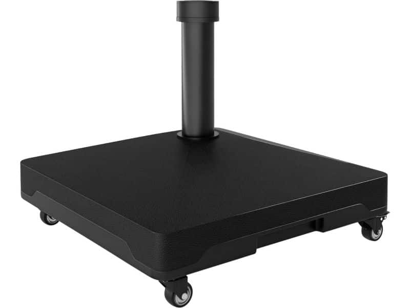 Parasolvoet op Wielen - Stevig en Verplaatsbaar - Voor Stabiele