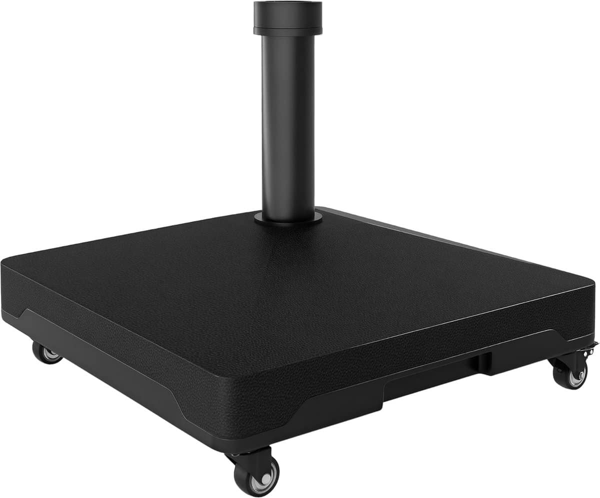 parasolvoet op wielen stevig en verplaatsbaar voor stabiele