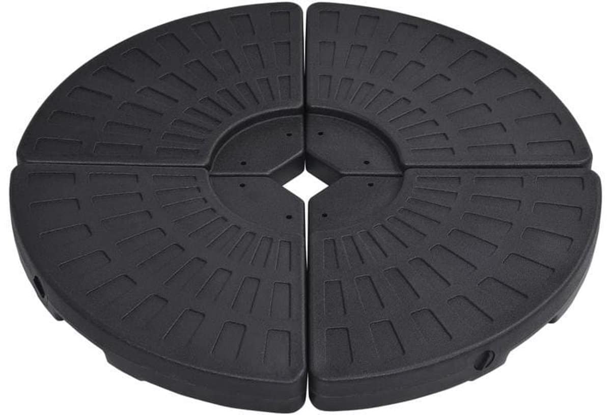 parasolvoet parasolhouder kruisvoet parasolstandaard ventilatorvorm