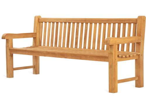 Parkbank Teakhout Extra Zware Uitvoering 210x64x92cm - Parkbank 210cm