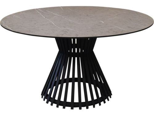 Pasadena dining tuintafel 140xH75 keramisch antraciet