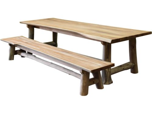 Pearl dining tuinset 300x100xH77,5 teak 2 delig