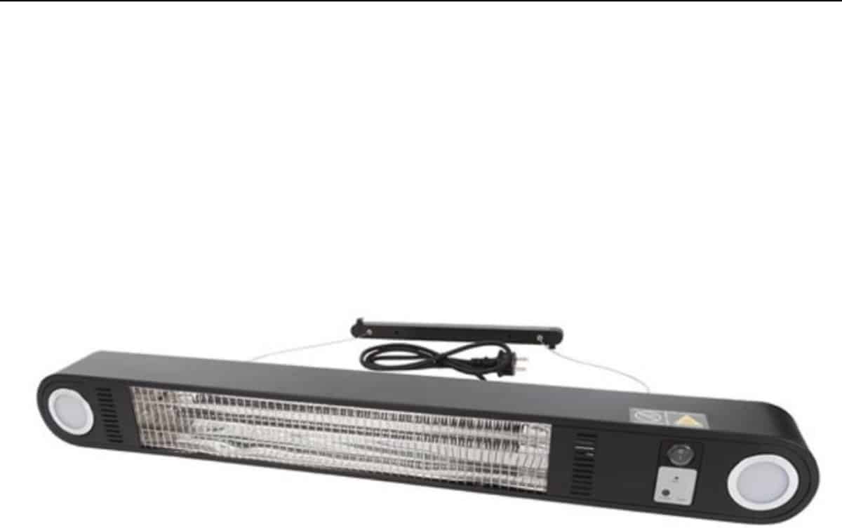 perel patio heater wall or ceiling mount 1500w