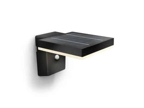 Philips Solar Wandlamp Zonal Vierkant Sl09 Zwart 1 St