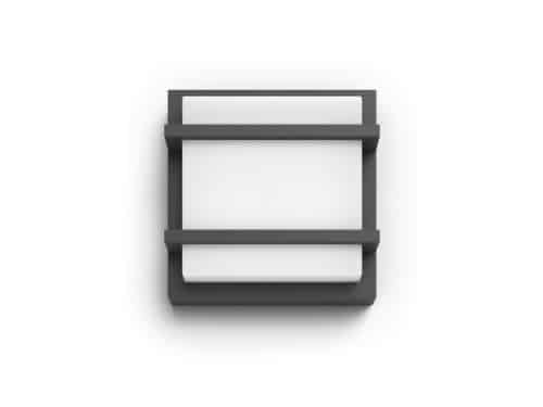 Philips Wandlamp Petronia Antraciet 3,8w